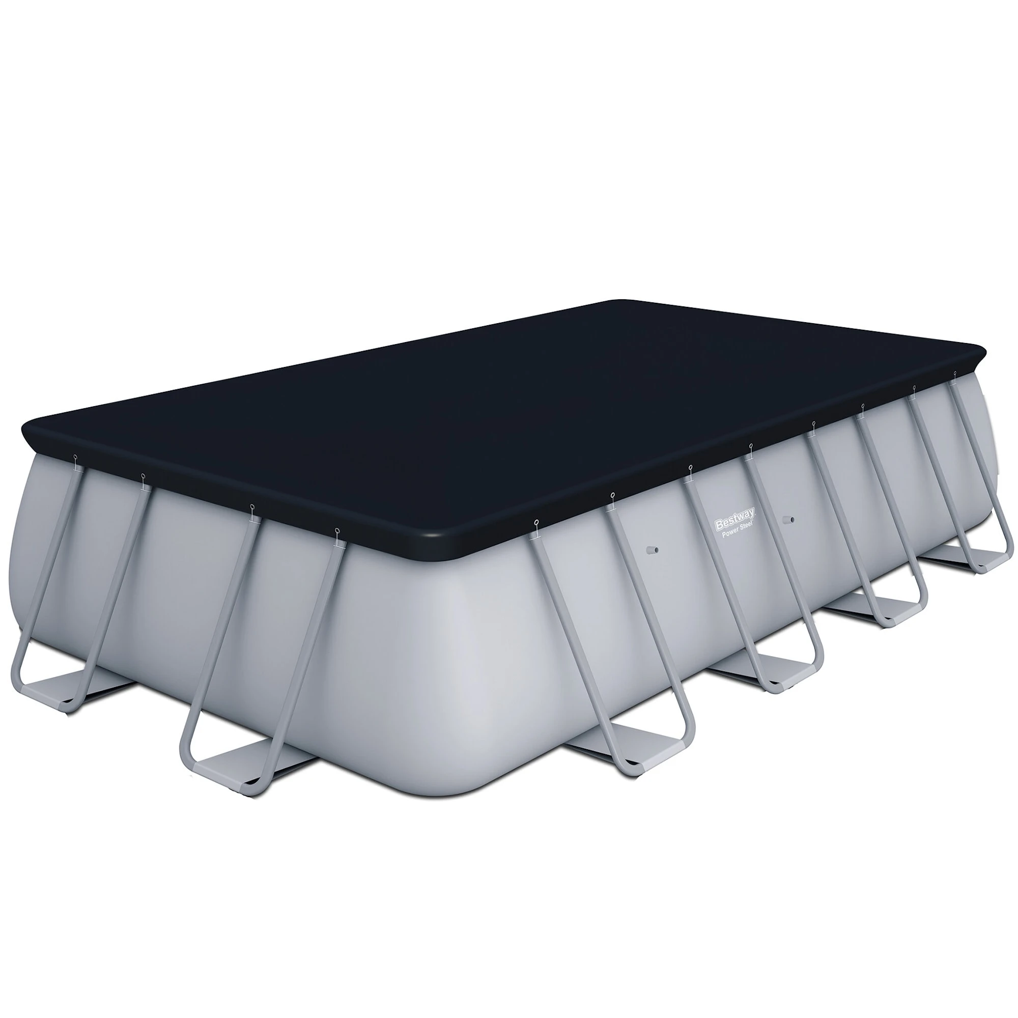 Bestway Power Steel Pool Set 4.88m X 2.44m X 1.22m Rektangulär - Bild 4