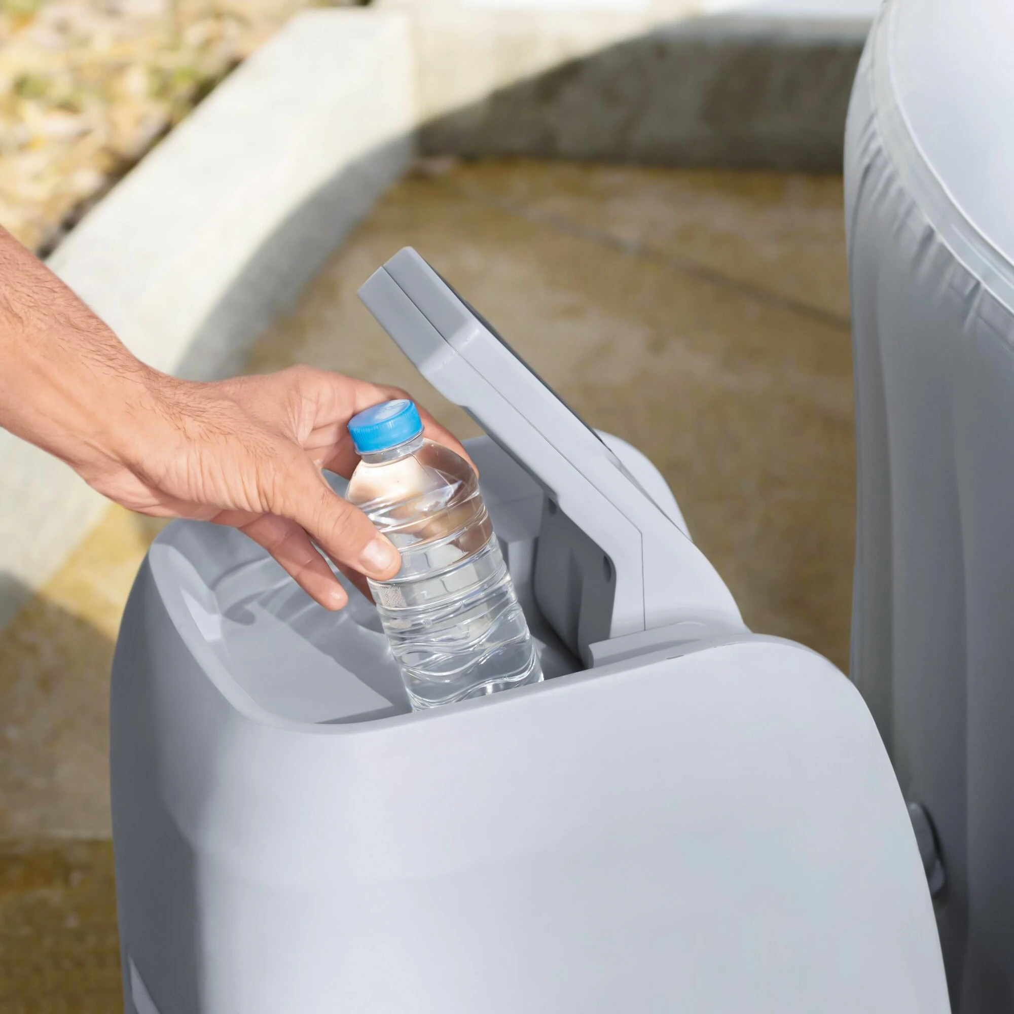 Bestway Lay-Z Spa St.Lucia AirJet Uppblåsbart Spabad 2-3 Personer - Bild 4