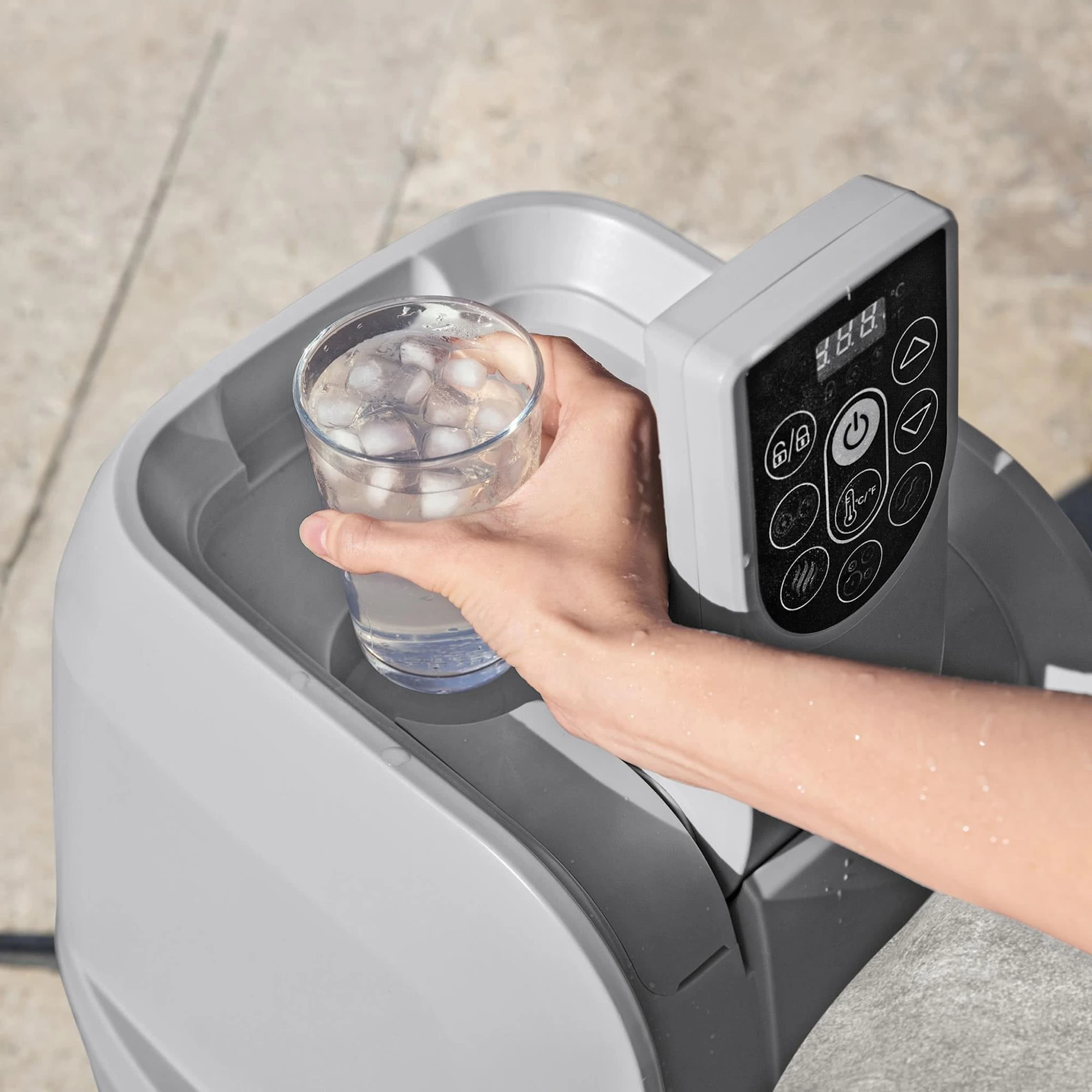 Bestway Lay-Z Spa Zurich Airjet Uppblåsbart Spabad 2-4 Personer - Bild 6