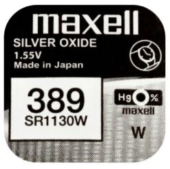 Maxell Silveroxid Batteri SR1130W 389