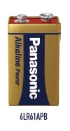 9V Batteri Panasonic