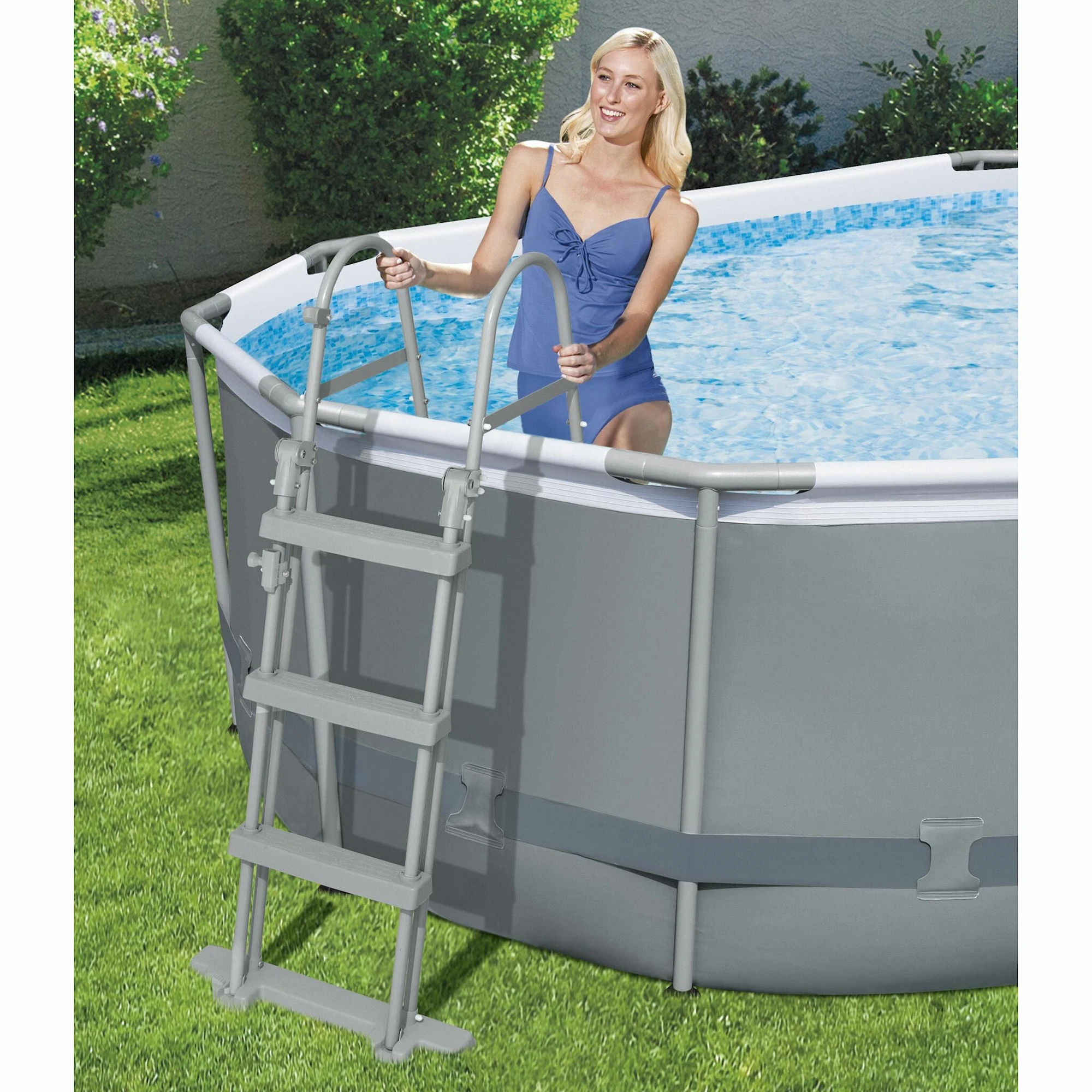 Bestway Ovanmarkpool 4,88 X 3,05 M Power Steel Oval (56448) - Bild 3