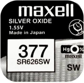 Maxell Batteri Silveroxid SR626SW 377