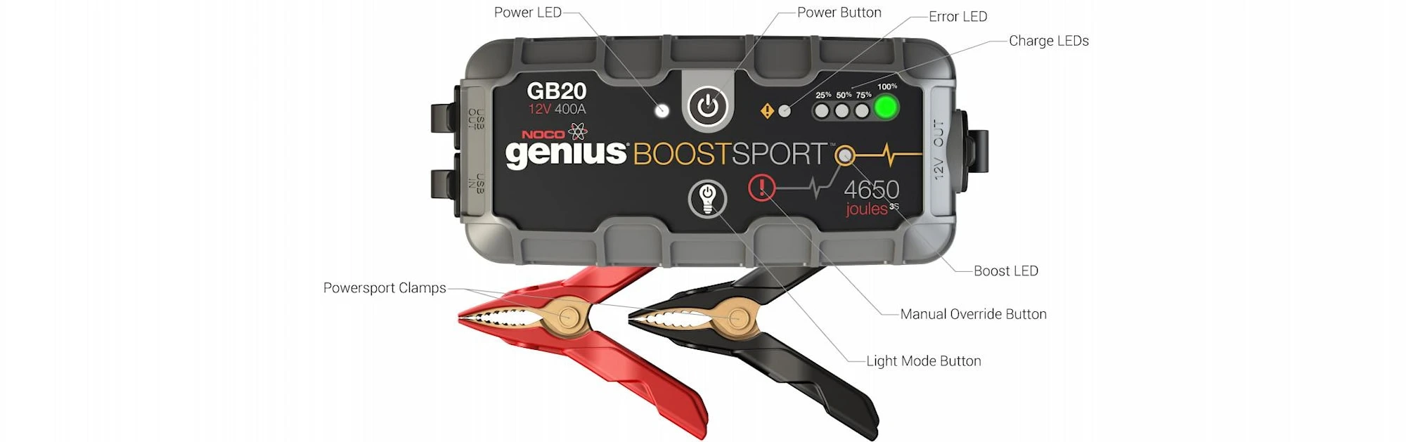 Noco Genius Gb20 Startbooster 12V - Bild 2