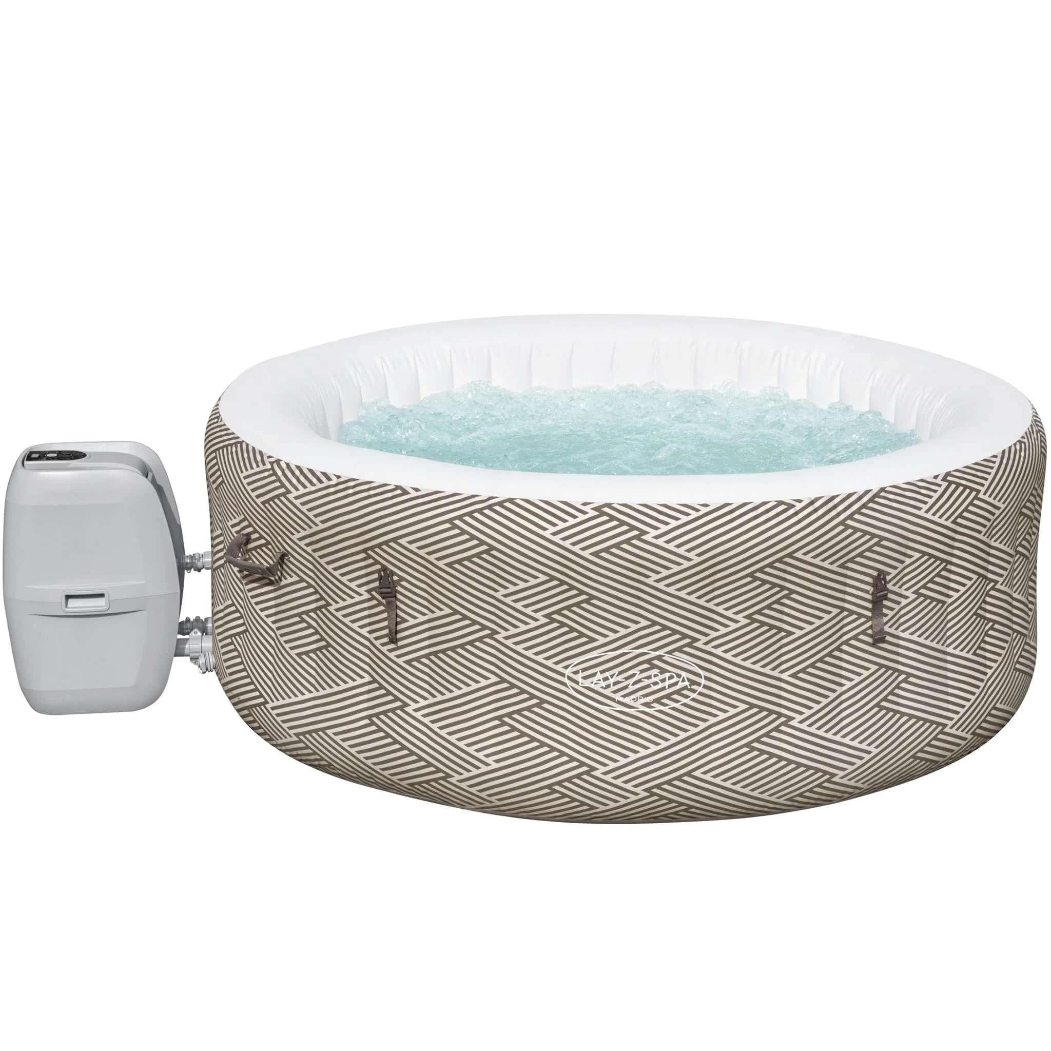 Bestway Lay-Z Spa Madrid AirJet Uppblåsbart Spabad 2-4 Personer