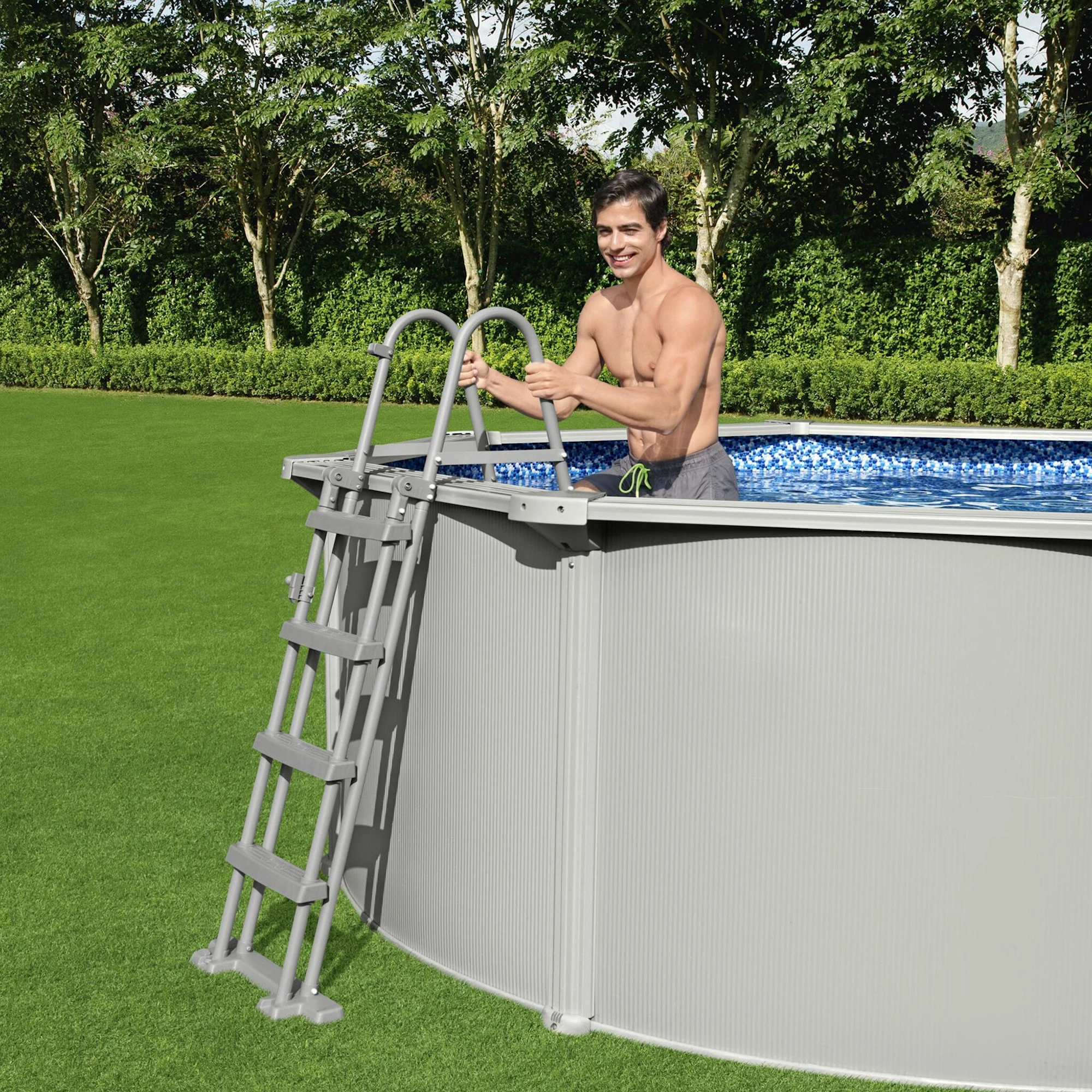 Bestway Hydrium - 4,6m Diameter (56384) - Stålväggspool - Bild 2