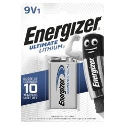 Energizer Batteri Ultimate Lithium 9V 1P