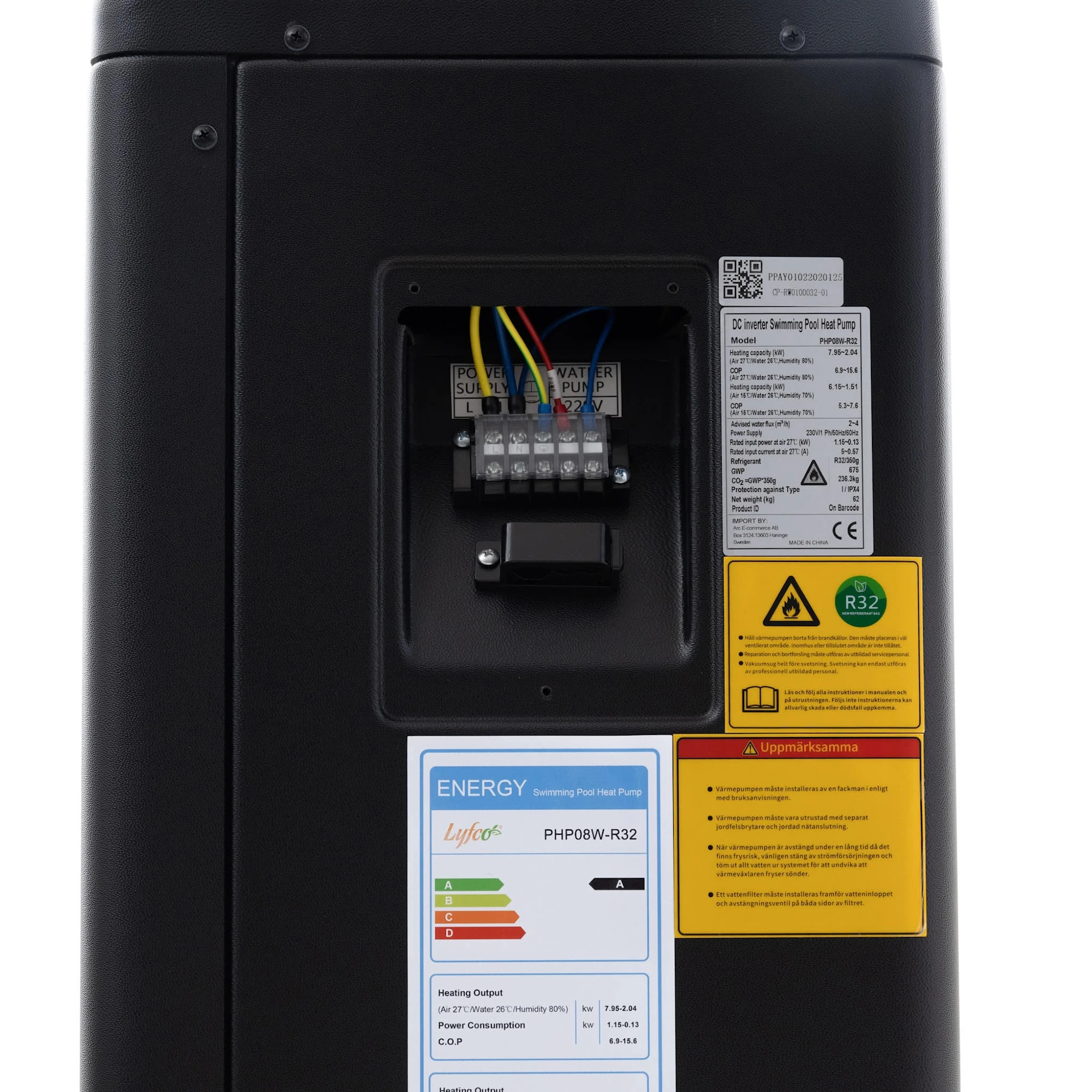 Lyfco Poolvärmepump 8kW Inverter WiFi - Bild 4