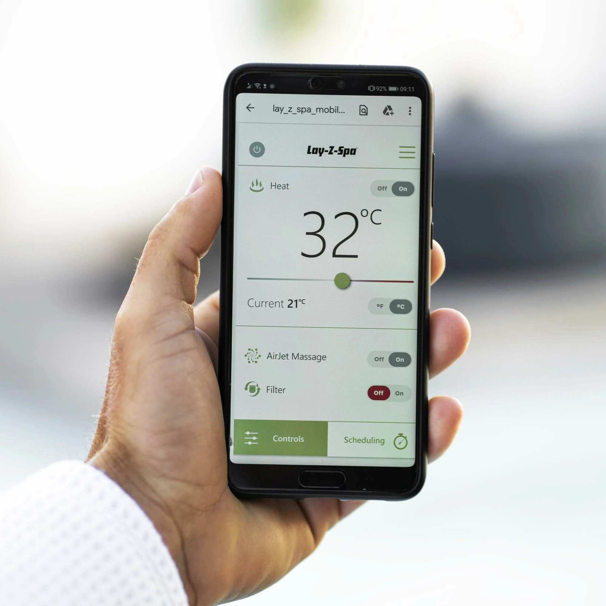 Bestway 60029 Lay-Z Spa Milan Airjet Plus 4-6 Personer - Bild 3