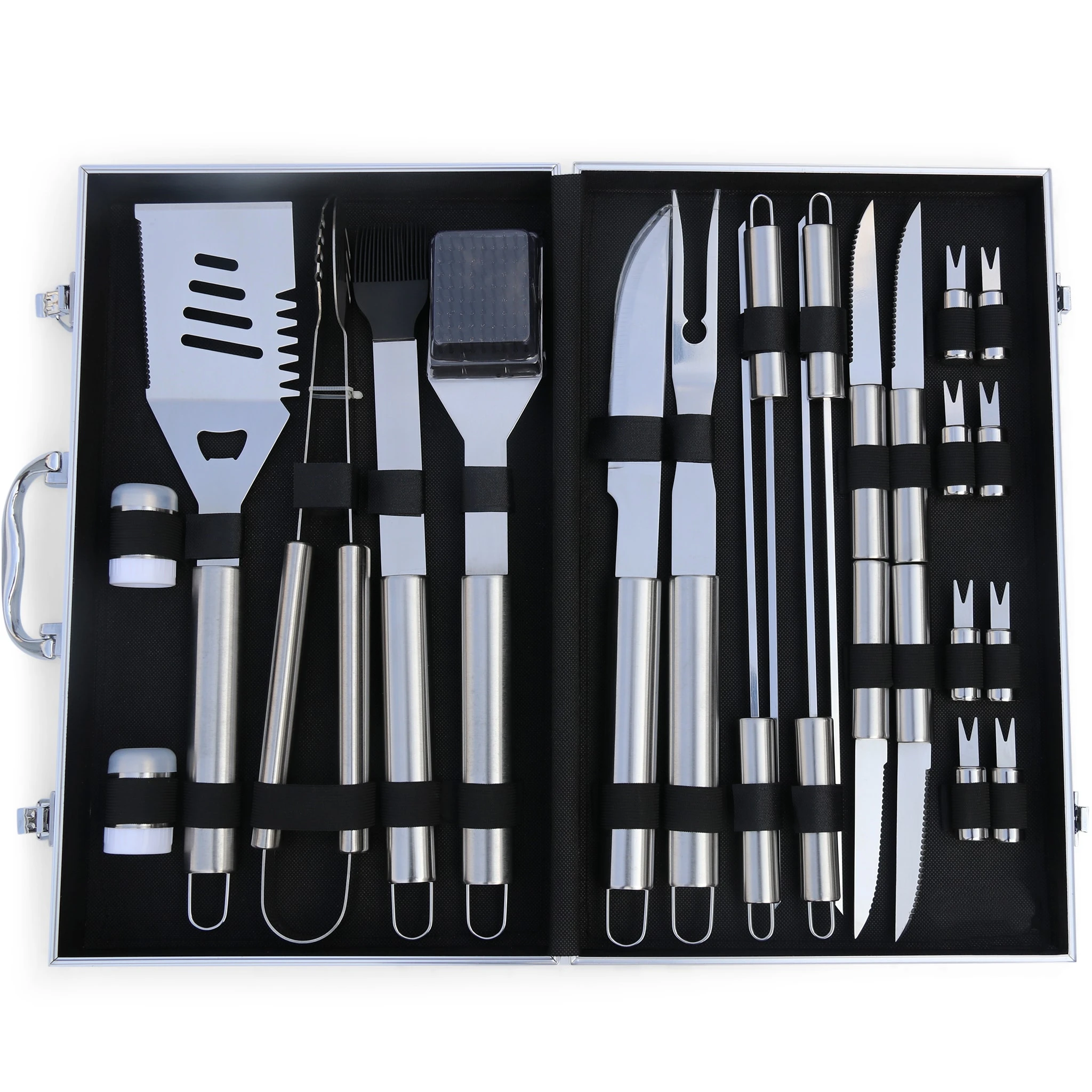 Metalcraft BBQ Set Grillverktyg 24 Delar
