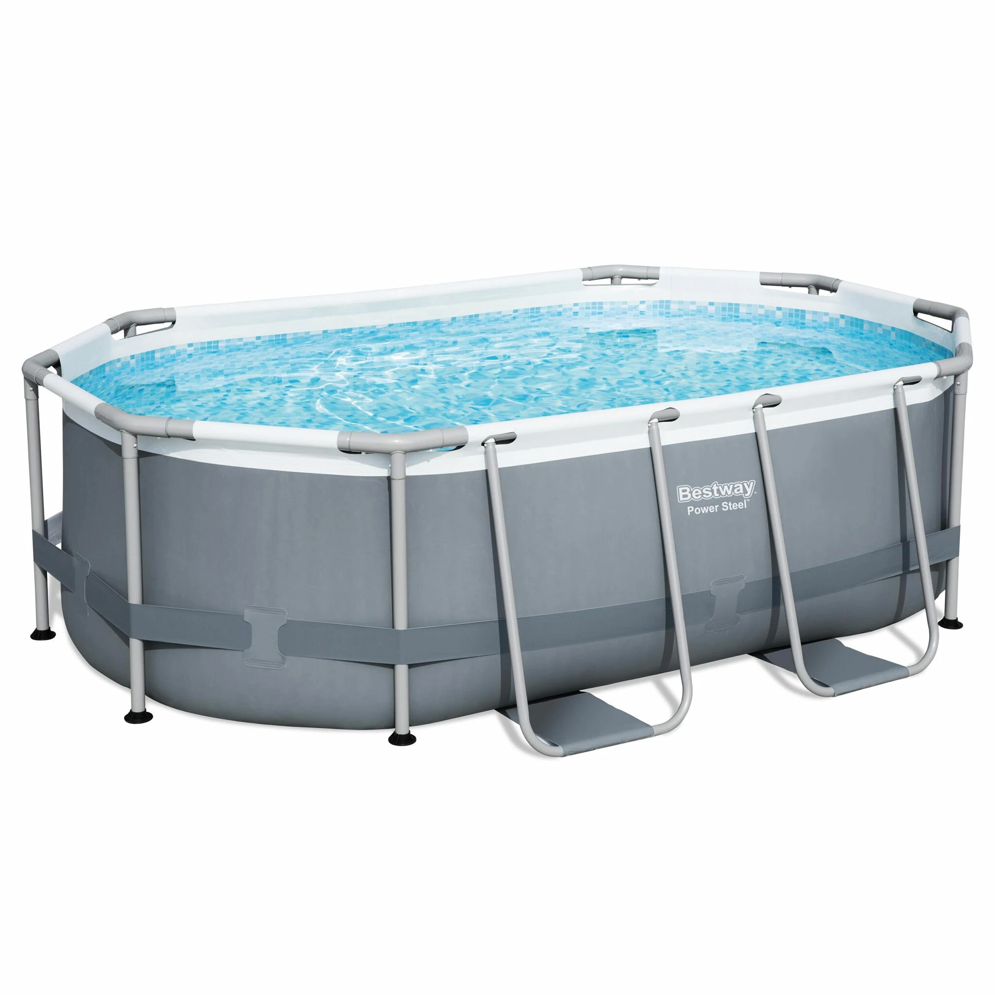 Bestway 5614A Power Steel 3.05m X 2.00m X 84cm Oval Pool S