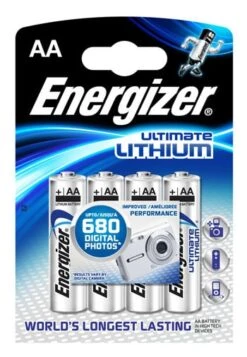 Energizer Lithium AA 4-pack