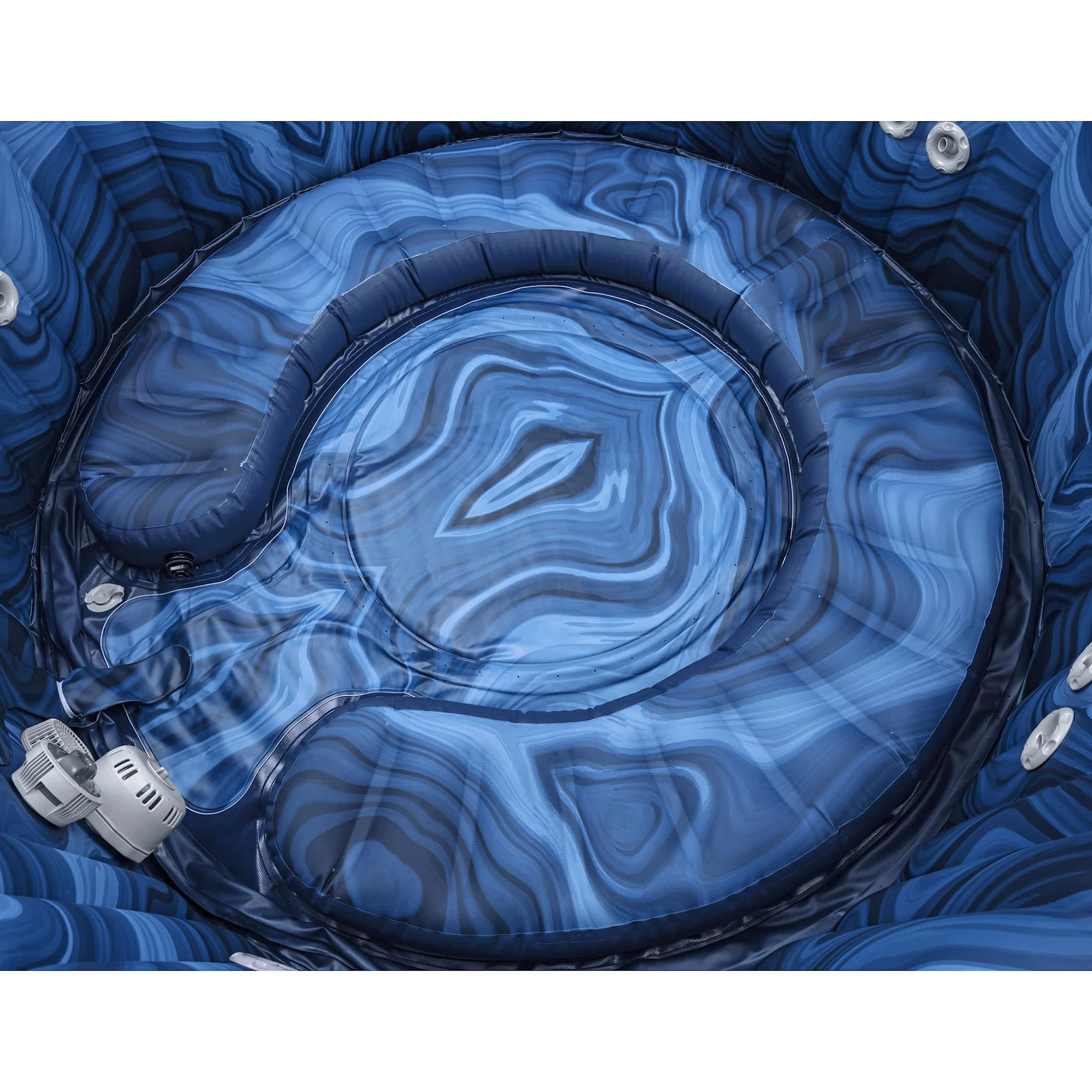 Bestway Lay-Z Spa Santorini Hydrojet Pro Uppblåsbart Spa 5-7 Personer - Bild 5