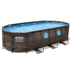 Bestway Power Steel Swim Vista II Pool Set 5.49x2.74x1.22m Oval
