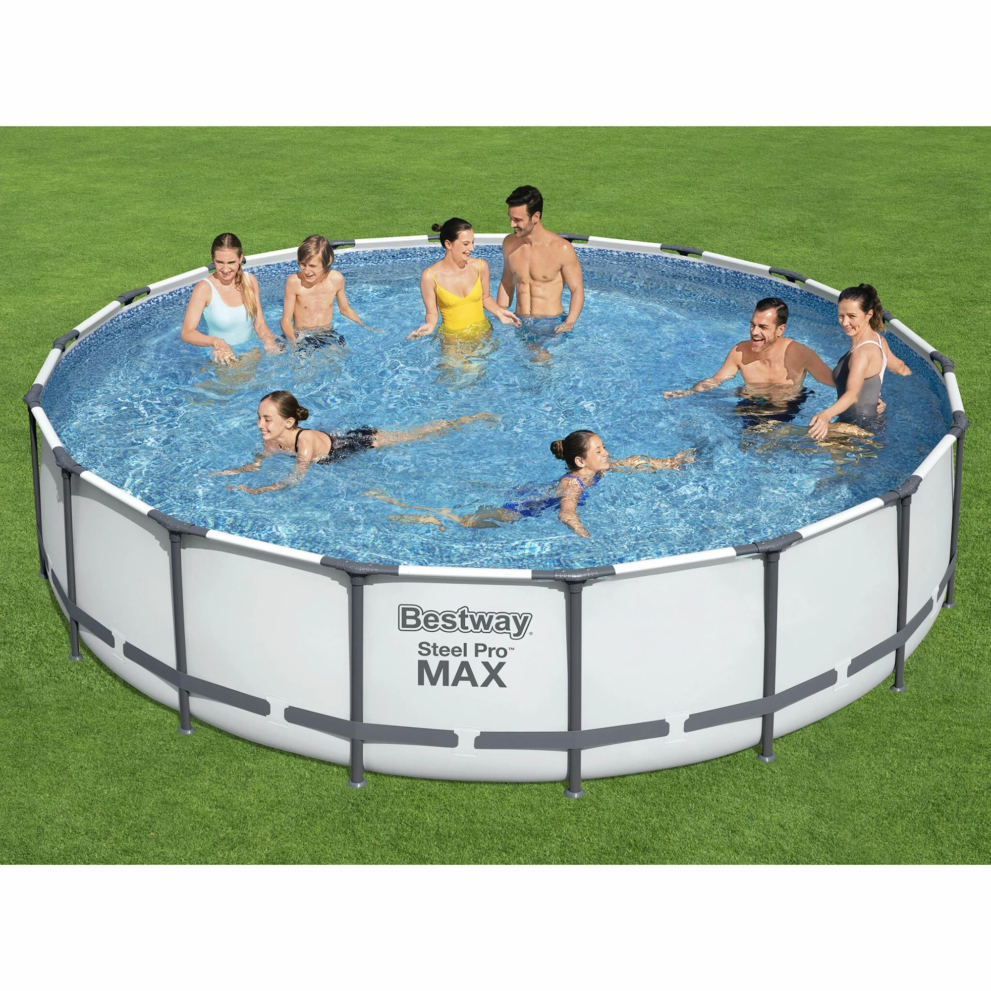 Bestway Ovanmarkpool 5,5 M Diameter Steel Pro MAX (56462) - Bild 2