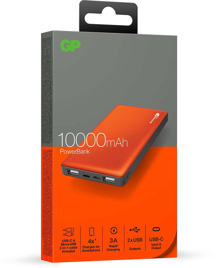 GP PowerBank Voyage 2.0 10000 MAh, MP10MA - Bild 2